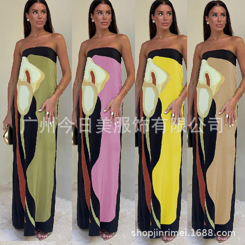 2025 NEW Sexy Summer Maxi Dress Sleeveless Backless Chic