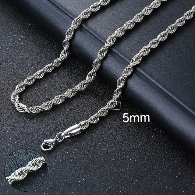 Cuban Chain Necklace for Men and Women